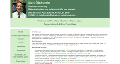 Desktop Screenshot of mattdickstein.com